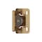 Amerock 1/2in 13mm Overlay Single Demountable Partial Wrap Champagne Bronze Cabinet Hinge, 1 Pair BPR8719CZ - alternate 1