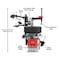 Atlas Automotive Equipment PLATINUM RIM-CLAMP TIRE CHANGER W/ ASSISTARM ATEAP-PTC300-FPD - alternate 5