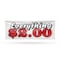 Signmission Everything 2 Dollars, 48 Inch x 120 Inch, Vinyl Banner B-120-30567 - alternate 1