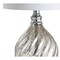 Jonathan Y Lawrence 20.5" Glass/Metal LED Table Lamp, Mercury Silver JYL1034A - alternate 9