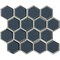 Msi Vague Blue Hexagon Sample Glass Mesh-Mounted Mosaic Tile ZOR-MD-0527-SAM - alternate 7