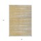 Homeroots 5' X 8' Gold Gray And Ivory Striped Washable Indoor Outdoor Area Rug 597242 - alternate 3