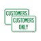 Signmission Customers Only, 18'' X 24'' 2 Signs, Heavy Gauge Aluminum, 2PK A-1824-2PACK-24494 - alternate 1