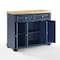Crosley Madison Kitchen Island KF30031ANV - alternate 5