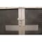 Homeroots 61in Gray Metal Enclosed Storage TV Stand 489500 - alternate 4