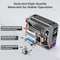 Fogatti 19000BTU, Outdoor Camping Portable Propane Gas Tankless Water Heater with Water Pump, Point-of-use FP19AG - alternate 5