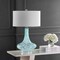 Jonathan Y Montreal 29" Glass/Acrylic LED Table Lamp, Ice Blue JYL2001A - alternate 4