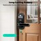 Wrightmaster 5-in-1 Aluminum Smart Pad Lock with App Control, Fingerprint, IC Card, Auto-Lock & Anti-Theft Alarm ZR-H5 - alternate 4