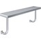 Amgood 13.5 in. x 49 in. Stainless Steel Adjustable  Work Surface for 30 in. x 48 in. Equipment Stand AMG ASWS-3048-Z - alternate 1