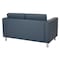 Office Star Products Pacific Love Seat, Blue PAC52-R105 - alternate 4