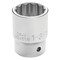 Performance Tool 3/4 in. Drive 1-3/16 in. 12-Point SAE Socket W34538 - alternate 1