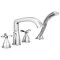 Delta Stryke Roman Tub Trim with Hand Shower, 11 in, Lumicoat Chrome T47766-PR - alternate 1