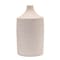 Homeroots 18" Beige Recycled Paper Cylinder Jug Floor Vase 632626 - alternate 1