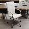 Leisuremod Sonora Modern High-Back Leather Office Chair, White SO19WL - alternate 3