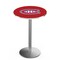 Holland Bar Stool Co 42" Stainless Steel Montreal Canadiens Pub Table, 36" dia. Top L214S4236MonCan - alternate 1