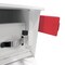Mail Boss Townhouse Locking Wall-Mount Mailbox, Cream White, 14/16-Gauge Steel 805949 - alternate 2