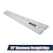 Powertec 24 Inch Aluminum Straight Edge, Precision Machinist Tool, .001" Tolerance 72330 - alternate 1