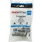 Quickfitting 3/4'' x 1/2'' Push-to-Connect Stainless Steel Reducing Coupling SS841R - alternate 3