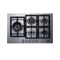 Summit 30" Wide 5-Burner Gas Cooktop In Stainless Steel GCJ5SS - alternate 1