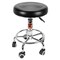 Performance Tool Pneumatic Rolling Bar Stool, Adjustable, 250lb, Dual Caster Wheels W85027 - alternate 2