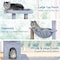 Simple Deluxe FluffyDream Cat Tree Tower for Indoor Cats, 29.5in Small Cat Post Scratcher with Hammock Perch, Scr 3A53PTTREESCRACH31G01 - alternate 2