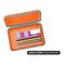 Its Academic Flexi Storage Box with Lid, Collapsible Pencil Case Design for Craft and School Supplies, Orange 23124-OG21-DM - alternate 3