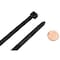 Performance Tool 100 pc. 15 in. Black Cable Ties, UV-Stable, Heavy Duty, Nylon 6/6, 100PK W2941 - alternate 3