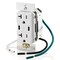 Leviton USBReceptacle, 20A, White, Thermoplastic T5836-W - alternate 4