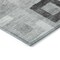 Homeroots 3' X 5' Gray And Charcoal Geometric Washable Indoor Outdoor Area Rug 605037 - alternate 2