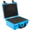 Eylar Compact 13.37in Gear Hard Case Waterproof w/ Foam Neon Blue SA00001-NBLU - alternate 3