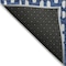 Homeroots 10' X 14' Navy Blue And Ivory Geometric Washable Indoor Outdoor Area Rug 613794 - alternate 3