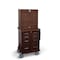 Gerstner 16-Drawer Dark Oak Solutions Rolling Set GI-T22-D/R20-D - alternate 4