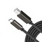 Sanoxy USB-C to USB-B Printer Cable Braided Nylon 6ft Black USB2-TYPEC-Prnt-6ft - alternate 1