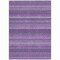 Homeroots 5' X 8' Lavender And Purple Striped Washable Indoor Outdoor Area Rug 610601 - alternate 3