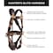 Malta Dynamics Hunter's Elite Harness Kit, 2XL, 300 lb, Quick-Connect Chest/ Quick-Connect Leg Straps HE1202 - alternate 3