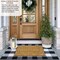 Gardenised Heavy Duty Coco Coir Doormat with Non Slip PVC Baking Embossed Design, Cozy Welcome QI004882 - alternate 4
