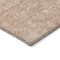 Homeroots 3' X 5' Copper And Beige Floral Washable Indoor Outdoor Area Rug 582338 - alternate 3
