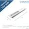 Sierra Grates 2 in. H X 14 in. W 2-Way 45 Degree Louvered, Steel, White Floor Register TWF214-WHT - alternate 2