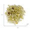 Homeroots Gold Round Reflective Fire Pit Glass 479083 - alternate 2