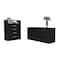 Homeroots Two Piece Black Bedroom Set 530253 - alternate 2