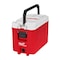 Milwaukee Tool 16 qt Packout Hard Sided Compact Cooler, Up to 3 Days Ice Retention, Red/White 48-22-8460 - alternate 1