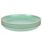 Gibson Home Rockabye 4 Piece 10.7 Inch Melamine Dinner Plate Set In Green 136599.04 - alternate 1