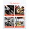 Vevor 1/2 in Drive Impact Socket Set 91 Pcs SAE 5/16 to 1-1/4 in Metric 8-32 mm, 91PK 69300004 - alternate 4