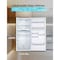 Black&Decker 20.1 cu. Ft. Top Mount Refrigerator / Freezer-White BR2010JW - alternate 5
