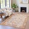 Homeroots 10' X 14' Pink And Ivory Patchwork Washable Indoor Outdoor Area Rug 631436 - alternate 6