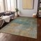 Homeroots 3' X 5' Artichoke Green Gray And Gold Abstract Washable Indoor Outdoor Area Rug 603059 - alternate 3