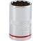 Channellock 1/2'' Drive 11/16'' 12-Point Shallow Standard Socket 333115 - alternate 1