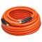 Vevor Air Hose 3/8''x50ft Rubber Air Hose with 1/4-inch Solid MNPT Bras Fittings RAH3850 - alternate 1