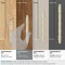 Amerock London 3-3/4 in 96 mm Center-to-Center Golden Champagne/Polished Chrome Cabinet Pull BP36648BBZ26 - alternate 4