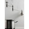 Kingston Brass Wall Mount Pot Filler Faucet with Knurled Handle, Polished Nickel KS3106RKX - alternate 2